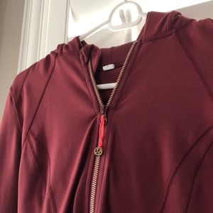 Lululemon tight fitting jacket.
